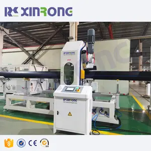 Equipo de extrusión de tubería de gas Xinrongplas que produce línea de máquina de extrusión de tubería pe