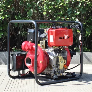 BISON(CHINA) High Pressure 3 inch diesel water pump, High Pump Lift portable diesel water pump, diesel engine irrigation pump