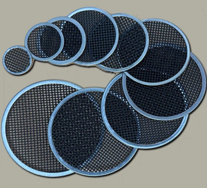 Disco de filtro de malla de alambre de acero inoxidable Pantalla de malla metálica Disco de filtro de tejido de tela de borde envuelto-Procesamiento de corte personalizado - Product Image 2