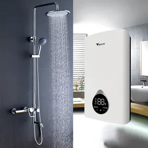 Hannover kontrol kenop kualitas tinggi, pemanas air instan banyak daya, listrik di dapur kamar mandi