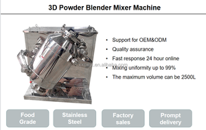 Chenwei ba chiều phong trào Mixer trộn <span class=keywords><strong>3D</strong></span> bột trộn nhà sản xuất - Product Image 6