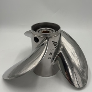 Nouvelle hélice de <span class=keywords><strong>moteur</strong></span> hors-bord en acier inoxydable 14.5x17 3 pales compatibles avec le <span class=keywords><strong>moteur</strong></span> hors-bord marin 90 + HP MERCURY pour bateaux - Product Image 4