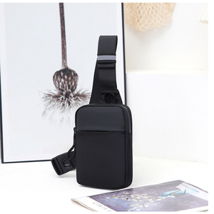 Borsa a Tracolla Mini Personalizzata per <span class=keywords><strong>Uomo</strong></span>, Leggera in Nylon, per Sport all'Aperto e Viaggi, Porta Telefono - Product Image 2
