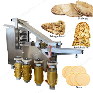 ทนทานต่อการเกิดสนิม 	 เครื่องทำโรตีและนาน 	 เครื่องทำนานอัตโนมัติ 	 เครื่องทำขนมปังพิต้าอาหรับอัตโนมัติ เครื่องทำจาปาตี - Product Image 3