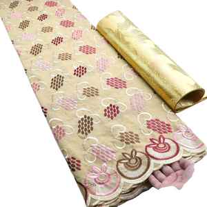 Supoo-tela de encaje árabe musulmán de Oriente Medio, tejido de encaje 100% algodón Dubái en tela de encaje suizo, tela de encaje de Catar, Abaya para Bata - Product Image 1