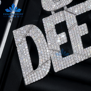 Colgante <span class=keywords><strong>de</strong></span> bolsa <span class=keywords><strong>de</strong></span> dinero con número <span class=keywords><strong>de</strong></span> letra GRA <span class=keywords><strong>gratis</strong></span>, colgante personalizado <span class=keywords><strong>de</strong></span> moissanita <span class=keywords><strong>de</strong></span> plata 925 chapado en oro <span class=keywords><strong>de</strong></span> 18 quilates para cadena <span class=keywords><strong>de</strong></span> eslabones cubanos - Product Image 3