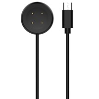 Câble de charge magnétique avec connecteurs USB-C/USB-A (USB 2.0) pour Fossil et Google Watch 2, accessoire de chargeur de montre
