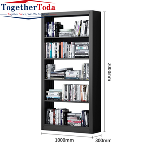 Scaffale Espositivo Multiuso in Acciaio per <span class=keywords><strong>Libri</strong></span>, Libreria Metallica per Scuole e Biblioteche, per Conservazione di <span class=keywords><strong>Libri</strong></span> di Testo e <span class=keywords><strong>Libri</strong></span> di Riferimento - Product Image 4