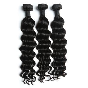 Extensiones de Cabello Humano Remy Virgen de Alta Calidad, Sueltas y Profundas - Product Image 4