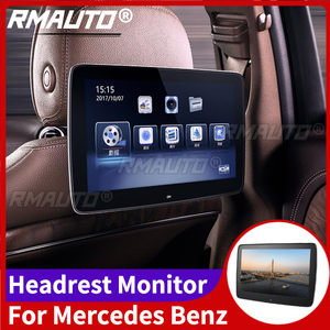 Sistema de Entretenimiento Trasero para Auto, Monitor de Reposacabezas, Reproductor Multimedia para Auto, Android 8G HD de 8 Núcleos, WIFI, Bluetooth para Mercedes Benz - Product Image 1