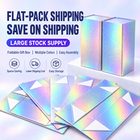 Petites boîtes en papier personnalisées à fermeture magnétique pour cadeaux de mariage et occasions spéciales