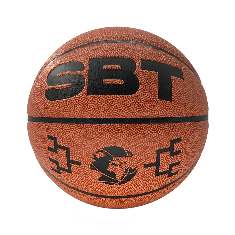 Personalizzato ufficiale Oem uomo palla da basket dimensioni 29.5 composito in pelle igroscopica schiuma palla da basket