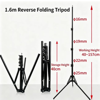 Simock Twin Bi Color LED Professional Dimmable TV Studio Lighting Panel Kit dengan Stand Tripod untuk Lampu Pengisi Video Fotografi.