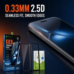 ฟิล์มกันรอยกระจกนิรภัย Anti-Static King Kong 9 สำหรับ iPhone 15 16 17 18 Pro แบบด้าน HD - Product Image 3