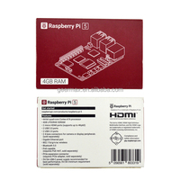 Raspberry Pi 5 5B 4GB 8GB LPDDR4X SDRAM Papan Pengembangan WiFi Dual-band BCM2712 2.4GHz 4-core 64-bit A76 5V/5A Pi5 5B 4G 8G