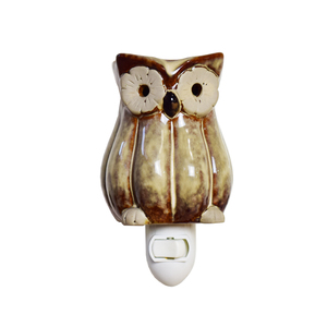 Diffuseur de cire <span class=keywords><strong>Scentsy</strong></span> en forme de hibou, à brancher, en céramique, décoration murale, lampe, brûleur à huile - Product Image 4