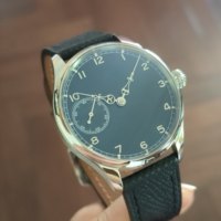 Jam Tangan Mekanis Manual Mewah 41mm Seagull St3600k Gerakan Hollow Movement Cermin Safir Dial Hitam