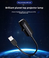 Projecteur d'étoiles lumineux de Noël, alimenté par USB, bras flexible rotatif à 360°, 10 motifs, lampe de nuit, décoration de chambre, cadeau de vacances