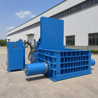 Presse à balles hydraulique horizontale pour ferraille, cuivre et acier, avec télécommande et fonctionnement programmable, directement de l'usine