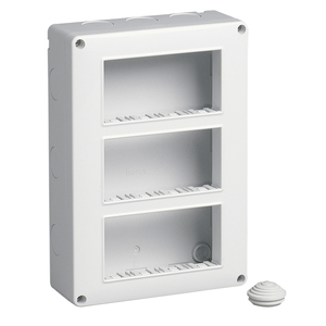 Contenitore Verticale IP40 12M 4x3 13.6X19.7X5.5 per Involucri Elettronici - Product Image 1