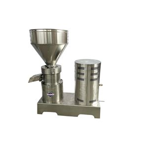 Machine à broyer le beurre de cacahuète efficace avec pompe, en acier inoxydable 304, capacité de 15 kg/h pour usage commercial, production de beurre lisse - Product Image 3