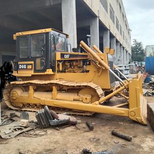 รถดันดินตีนตะขาบ Caterpillar D6G มือสองจากญี่ปุ่นแท้ เครื่องยนต์ CAT 3306 ปี 2023 พร้อมปั๊ม รถดันดินขนาดกลาง ริปเปอร์ สำหรับงานก่อสร้าง - Product Image 1