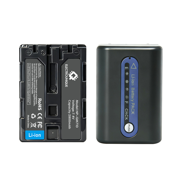 Camera Battery Pack NP-QM71D Replacement Li-ion Battery OEM Manufacturer