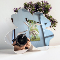 Plaque acrylique miroir PMMA Aulen 100% vierge de haute qualité, argent, or, rose, feuilles de plastique premium, service de découpe pour