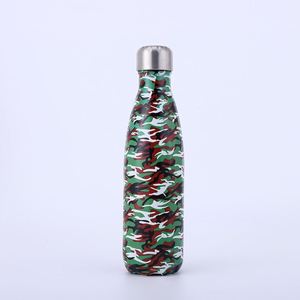 Promotional Custom Logo 16 Oz. Stainless Steel Water Bottle With Screw-on Lid for Business and Sports Giveaways - Product Image 4