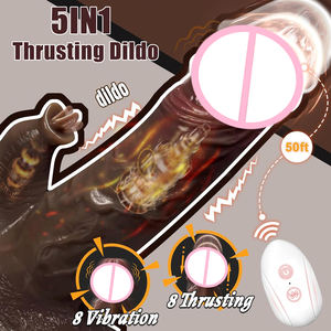 महिला हस्तमैथुन के लिए रिमोट कंट्रोल वाटरप्रूफ IPx7 यथार्थवादी गुदा डिल्डो - Product Image 5