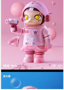 Figurines POP MART MEGA SPACE <span class=keywords><strong>MOLLY</strong></span> 100% SERIES 02-B authentiques, boîte mystère, jouets, poupées, figurines d'action mignonnes, décorations de bureau, cadeau - Product Image 5