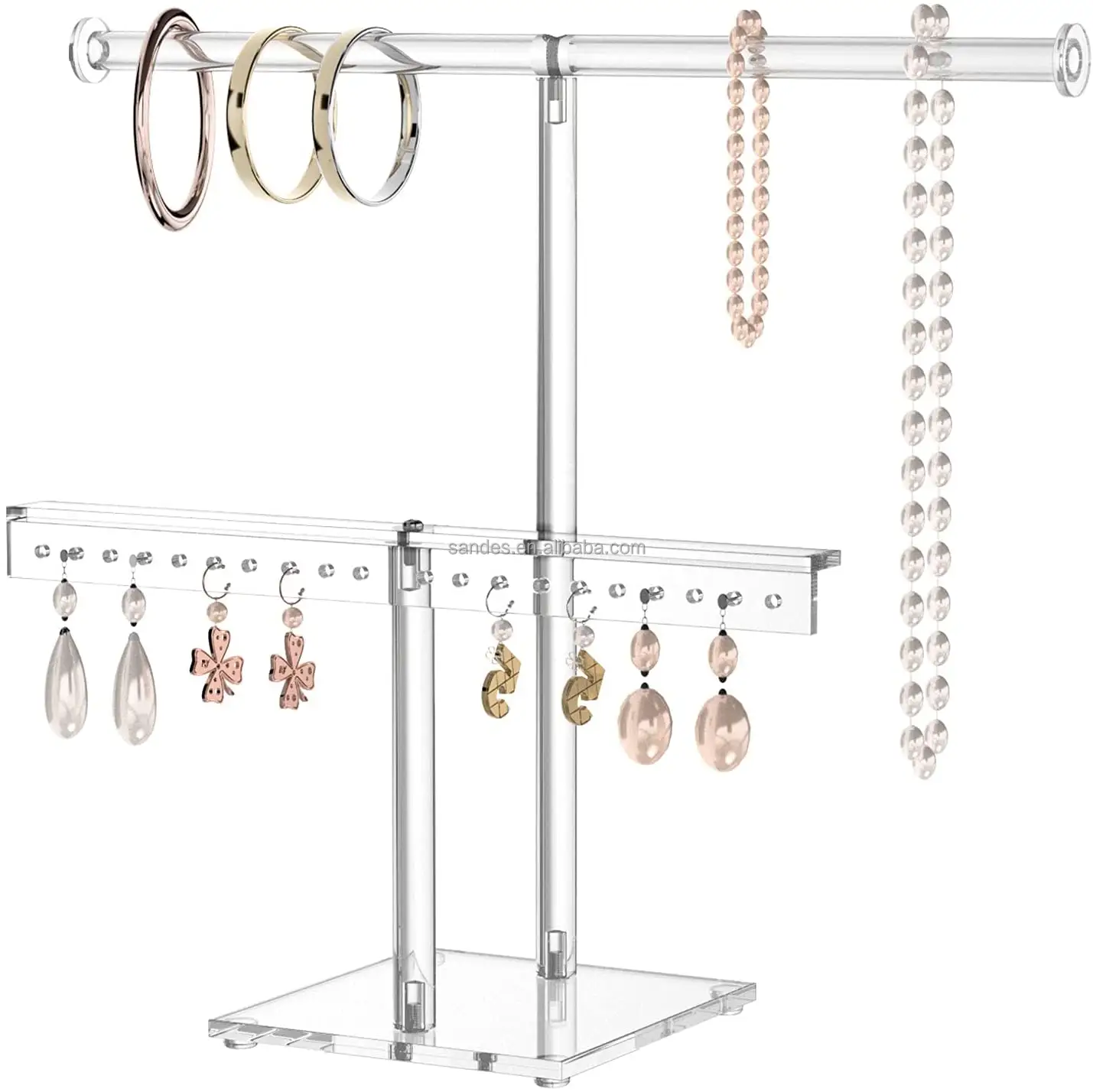 <span class=keywords><strong>Acryl</strong></span> Sieraden <span class=keywords><strong>Display</strong></span> Ketting Stand T Armband Voor Oorbel Ring <span class=keywords><strong>Display</strong></span> En Opslag