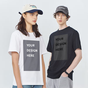 도매 미국 제조 업체 100% 면 티셔츠 하이 퀄리티 빈 남여 공용 그래픽 티셔츠 OEM 일반 사용자 정의 인쇄 남성용 티셔츠 - Product Image 4