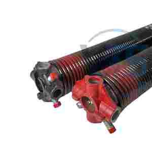 สปริงทอร์ชั่นเคลือบอีโค้ทสีดำขนาด 2 นิ้ว ช่วยให้ประตูโรงรถทำงานได้อย่างราบรื่น - Product Image 5