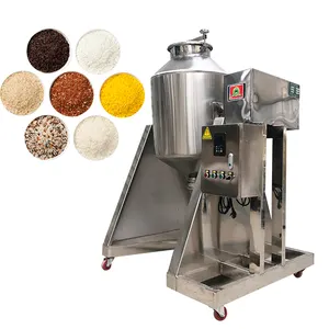 Savon engrais mélange 15 - 200 kg capsule vitamines mélangeur épices lait petite machine à détergent sec mélangeur de poudre à tambour rotatif