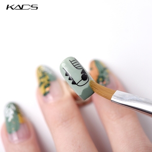 KADS – Lot de 3 pinceaux pour gel à ongles, pinceaux acryliques pour la conception, la peinture et la sculpture de vernis à ongles, outil de manucure professionnel pour salon - Product Image 6