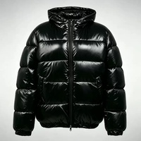Nouvelle Veste d'Hiver Rembourrée en Coton pour Femme, Grande Taille, Brillante, Chaude, à Capuche et Zippée, Haut de Gamme, pour l'Hiver 2026, Idéale pour les Températures Négatives