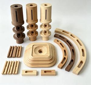 บริการเครื่องจักรซีเอ็นซี 5 แกนแบบ OEM สำหรับชิ้นส่วนไม้ความแม่นยำสูง ชิ้นส่วนไม้เนื้อแข็งแบบกำหนดเองสำหรับเฟอร์นิเจอร์และโมเดลอากาศยาน - Product Image 4