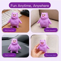 Jouets Squishies en forme de chat et de balle, à remontée lente, mignons, jouets anti-stress, mini jouets Squishy, jouets à presser en TPR, vente en gros