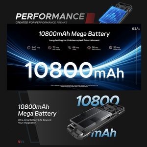 Teléfono Inteligente Robusto con NFC, Android 14, Widevine L1, 8+256 GB, 10800 mAh, Desbloqueado Globalmente, Cámara Principal de 50 MP, Doogee Mobile Doogee S Cyber - Product Image 2