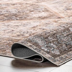 Tappeto Nuloom Vintage Lavabile in Lavatrice per Soggiorno, Decorazione Casa, Misure 5x7 6x9 8x10, Stile Turco - Product Image 3