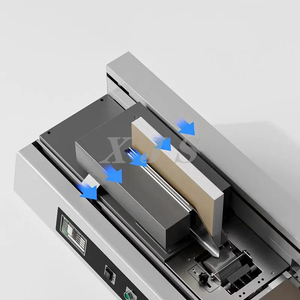 Machine de reliure de livres à colle thermofusible automatique, relieuse de papier A4 de bureau avec écran tactile pour atelier d'impression - Product Image 2