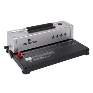 46 lỗ đấm cuốn sách máy tính ràng buộc 500 tờ A4 xoắn ốc máy tính ràng buộc lỗ Lược chất kết dính máy - Product Image 1