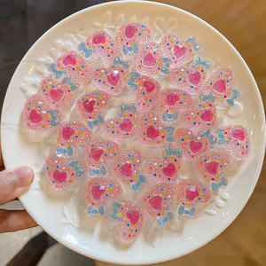 Gran oferta de abalorios de resina, cuentas de Color arcoíris, cuentas sueltas de plástico acrílico para la fabricación de joyas - Product Image 6