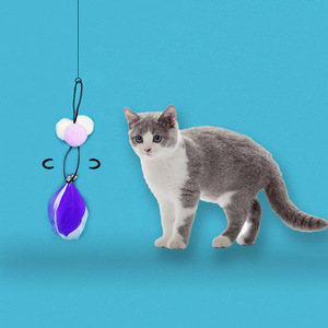 Replaceable head for <b>cat</b> teaser, fairy <b>plush</b> clover, scratch-resistant and bite-resistant pet toy. - Product Image 1