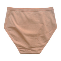 Culottes taille haute en coton pour femmes, grande taille, tricotées, respirantes, style bikini, antibactériennes, avec effet ventre plat