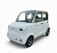 BAIMA Voiture électrique à basse vitesse 1000W à 4 roues 45km/h avec toit solaire et batterie au lithium 48V-60V pour usage familial (SKD/CKD)