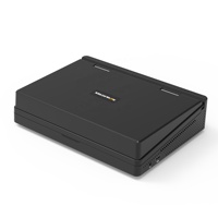 AVMATRIX PVS0403U Commutateur mélangeur vidéo HD multi-caméras pour diffusion en direct SDI avec moniteur LCD Full HD 10 pouces et 2 entrées HDMI 2x3G-SDI Noir