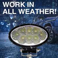 Pack de lampes de travail LED robustes LWL04S 12V 24V pour flotte