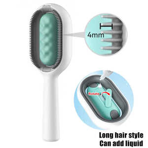 Convenient Long Hair and Short Hair <b>Pet</b> Clean Comb Removal <b>Pet</b> Hair <b>Pet</b> <b>Brush</b> for Dog and Cat - Product Image 6